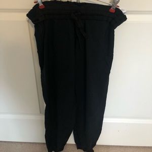 Fold over Tie Joggers